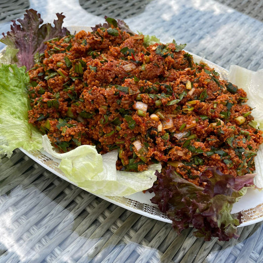 Kisir (Bulgursalat) nach Antakya Art